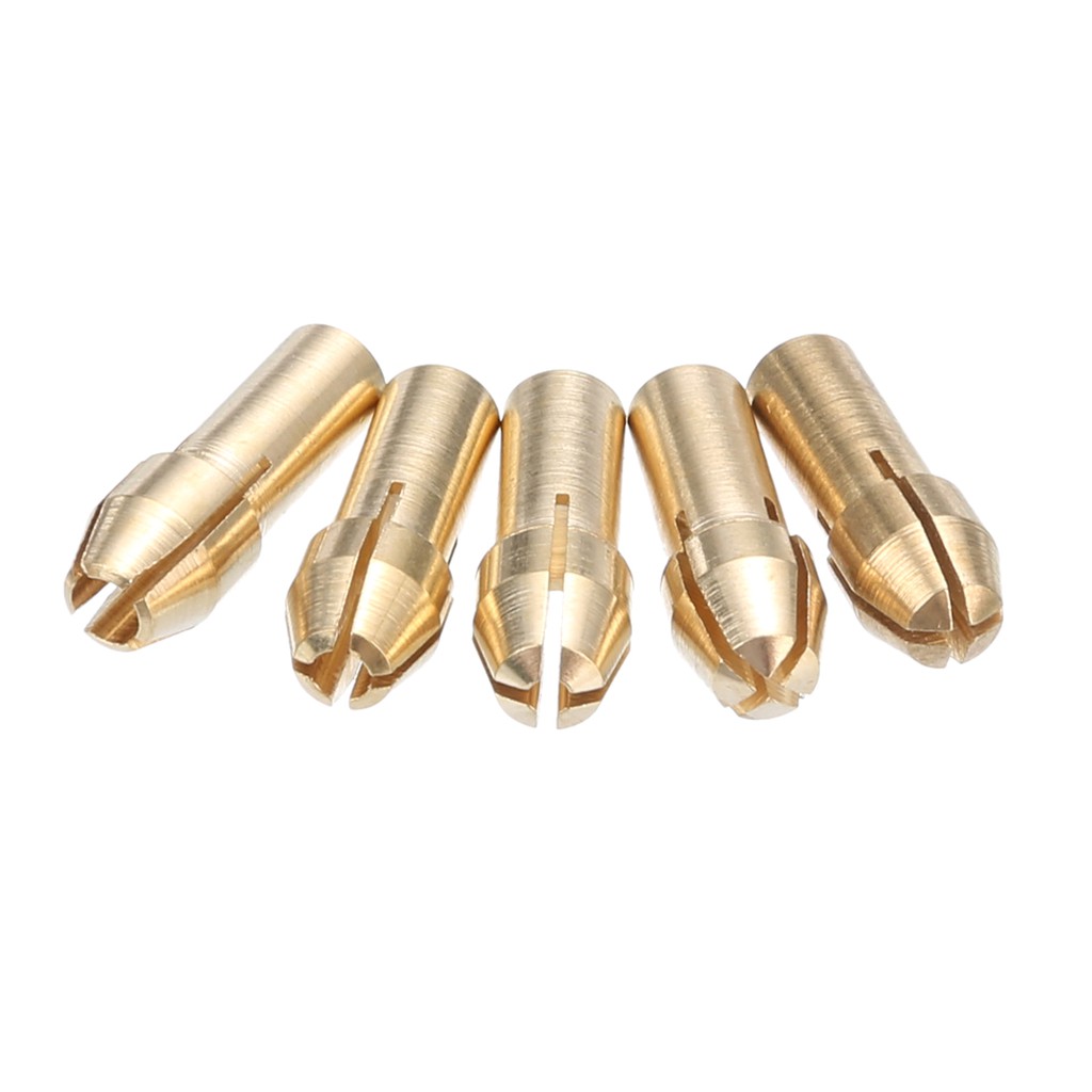 8 Đầu Kẹp Mũi Khoan Mạ Vàng 0.5-3mm