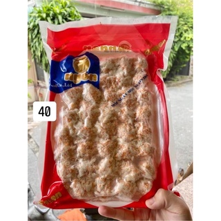 CÁ VIÊN PHÔ MAI ONGON, CÁ CỐM HỒNG PHÔ MAI HẢI SẢN ONGON KHAY 40v 500g