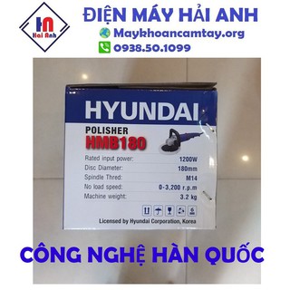 Máy đánh bóng Hyundai HMB180 180mm