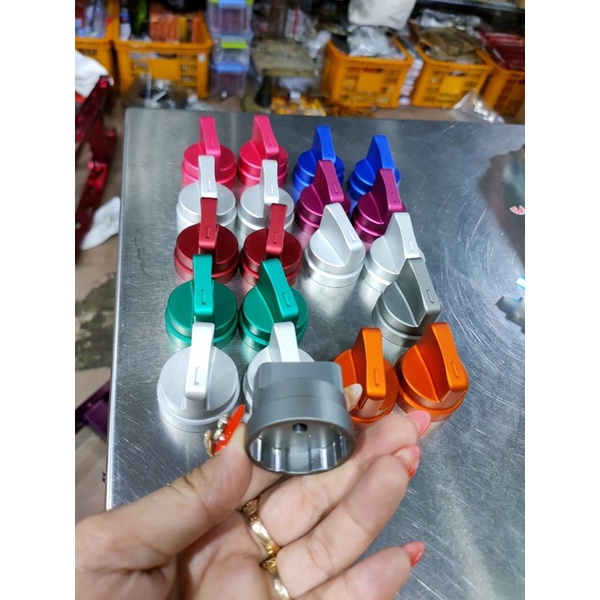 Núm ổ khoá simotcay nhôm cnc đủ màu …