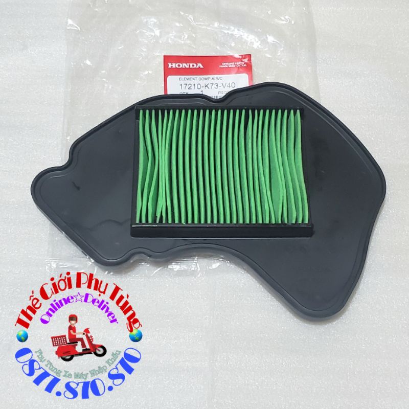 Lọc gió Wave 125i - Future 125 led (2018-2022) zin mới - 17210-K73-V40