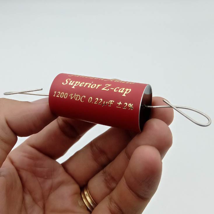 Tụ 0.22uf 1200V Superior Z-cap của Jantzen Audio , giá bán theo cái