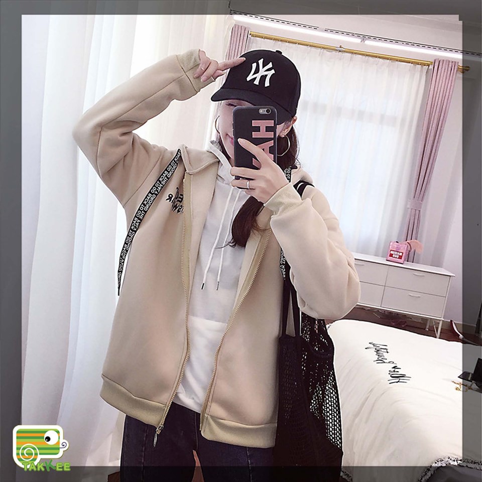 ÁO HOODIE ÁO KHOÁC NỈ BÔNG PHONG CÁCH HÀN QUỐC (CÓ SẴN HÀNG)