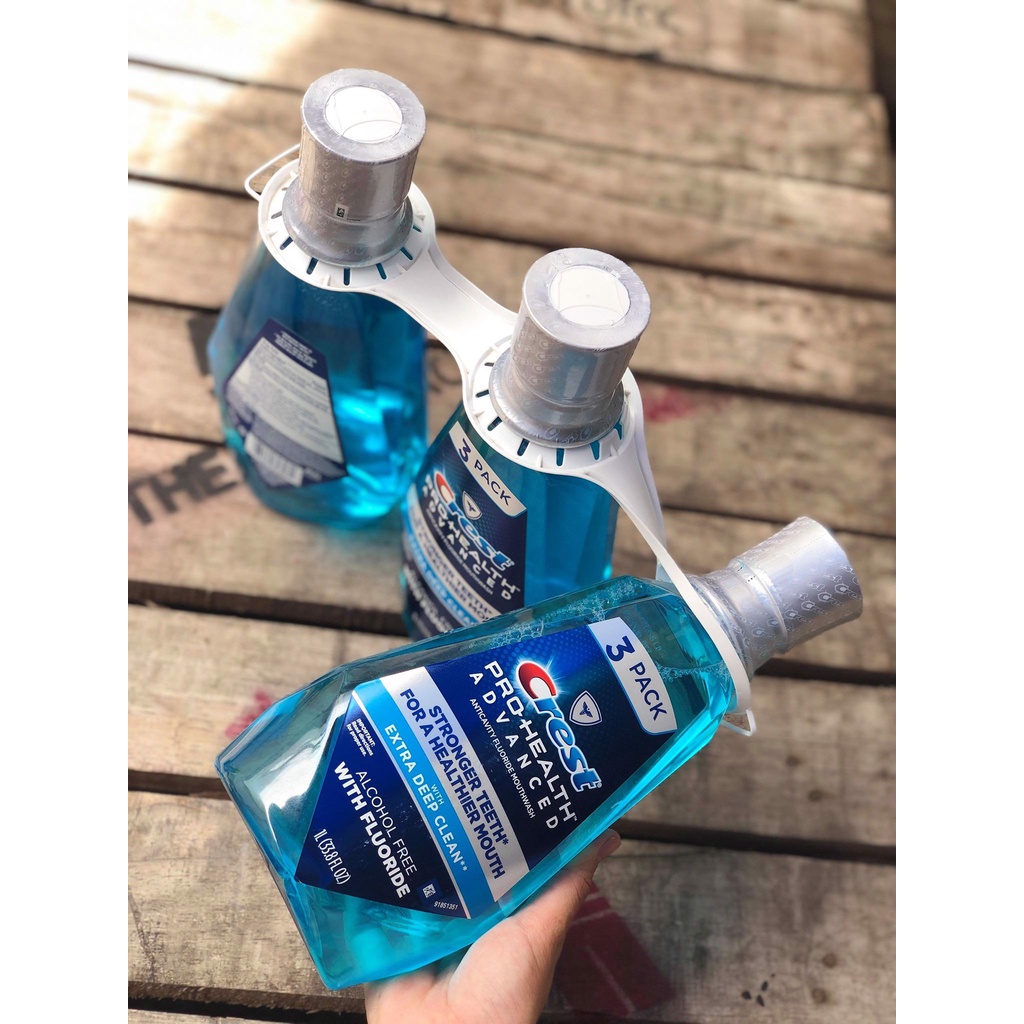 Nước súc miệng Crest Pro Health Advanced Mỹ - 1000ml