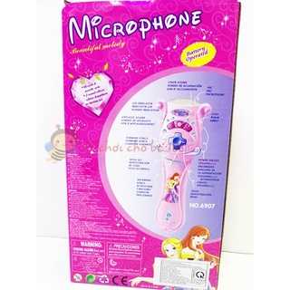Mic hát karaoke đồ chơi cho bé