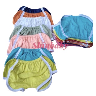 Set 10 quần chục đùi, quần mặc bỉm cho bé chạy viền thể thao siêu cưng