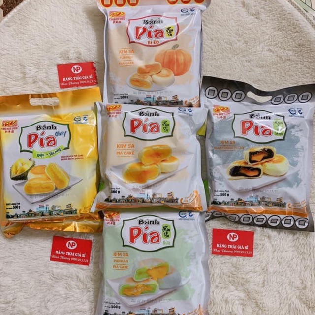 BÁNH PÍA KIM SA TRỨNG MUỐI ĐỦ VỊ DATE MỚI