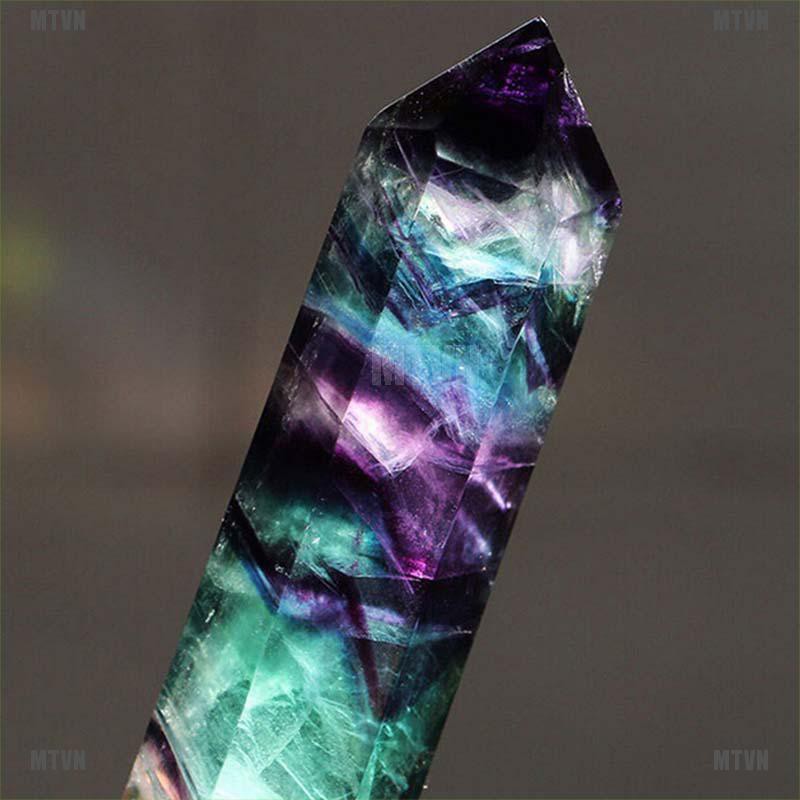 Đá thạch anh Fluorite tự nhiên lục giác tuyệt đẹp