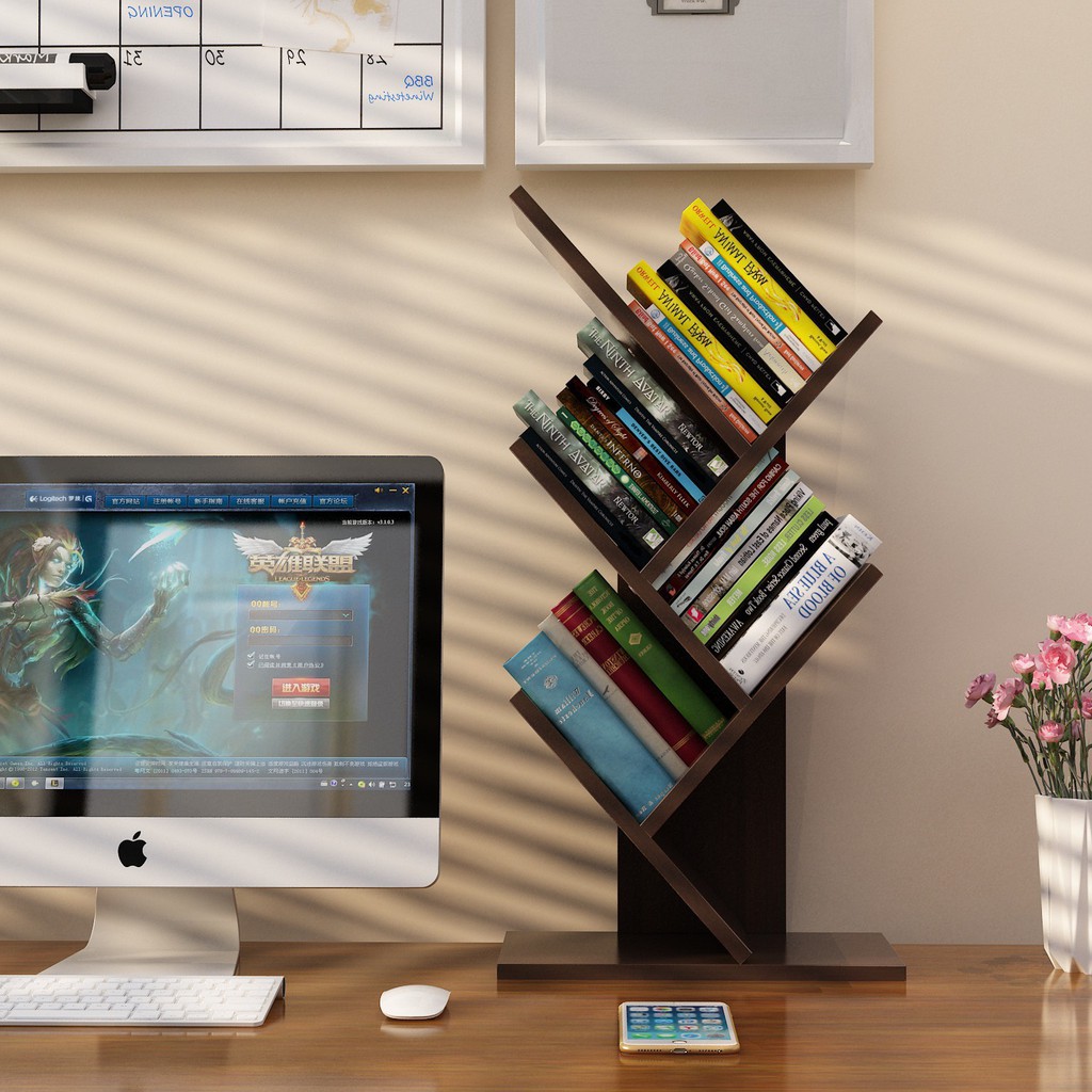 Giá sách đứng, kệ sách đa năng mẫu mới - K23 MITAVO