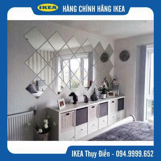 BỘ 4 GƯƠNG DÁN TƯỜNG LOTS IKEA