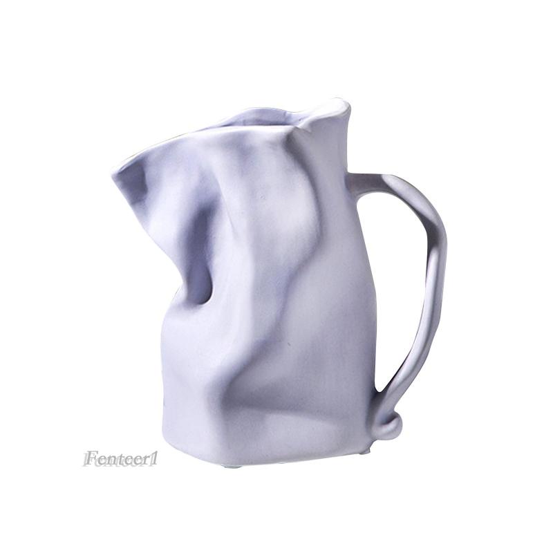 [Fenteer1] Bình Hoa Khô Để Bàn Bằng Gốm Hiện Đại Trang Trí Nhà Cửa