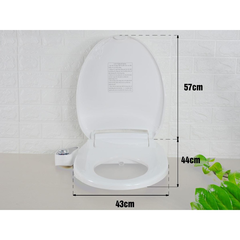 Nắp bồn cầu tự xịt rửa thông minh Hyundae Bidet HB9000