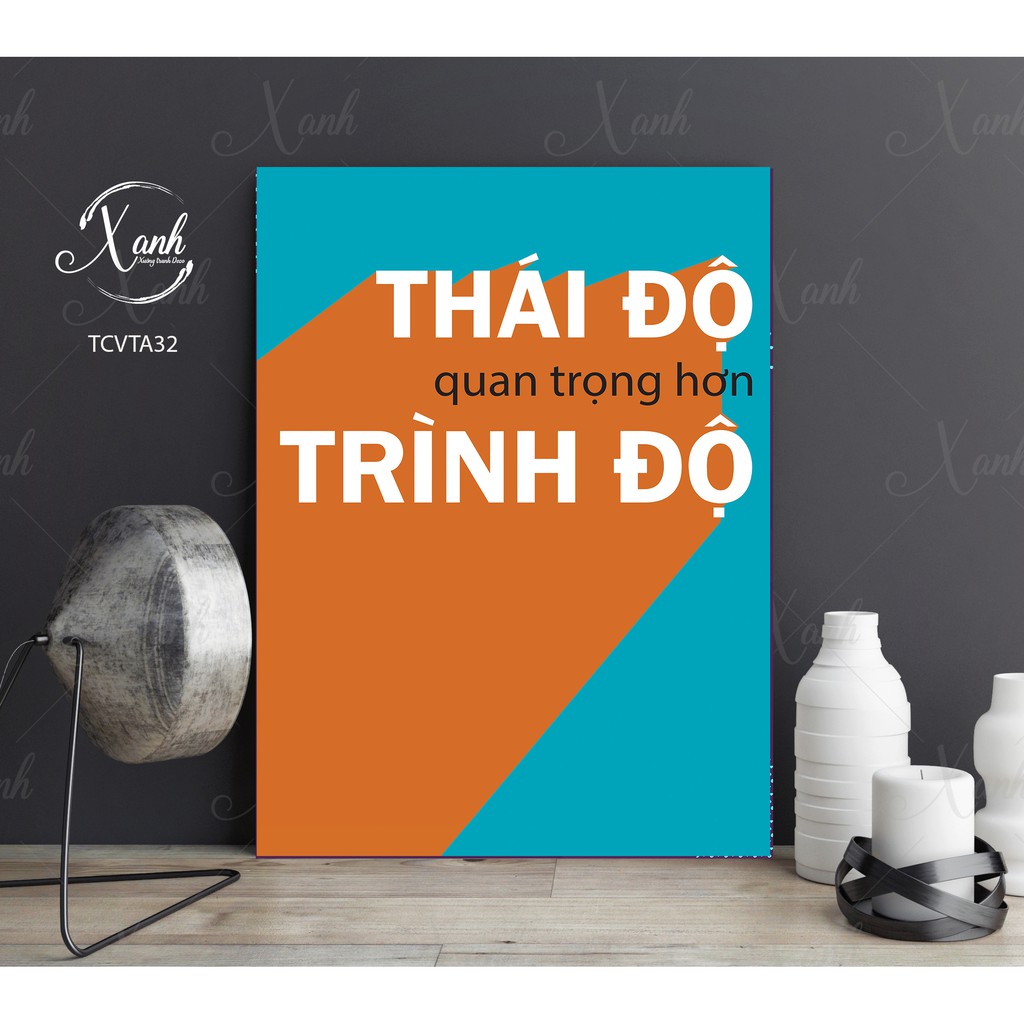 Tranh cổ động, động lực công ty văn phòng KHÔNG LỢI NHUẬN ĐỪNG LÝ LUẬN