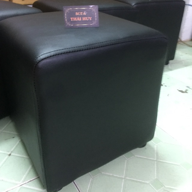 Ghế đôn vuông simili