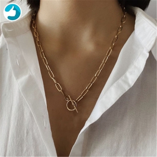Vòng Cổ Choker Khóa OT Phong Cách Hip Hop Cho Nam Và Nữ