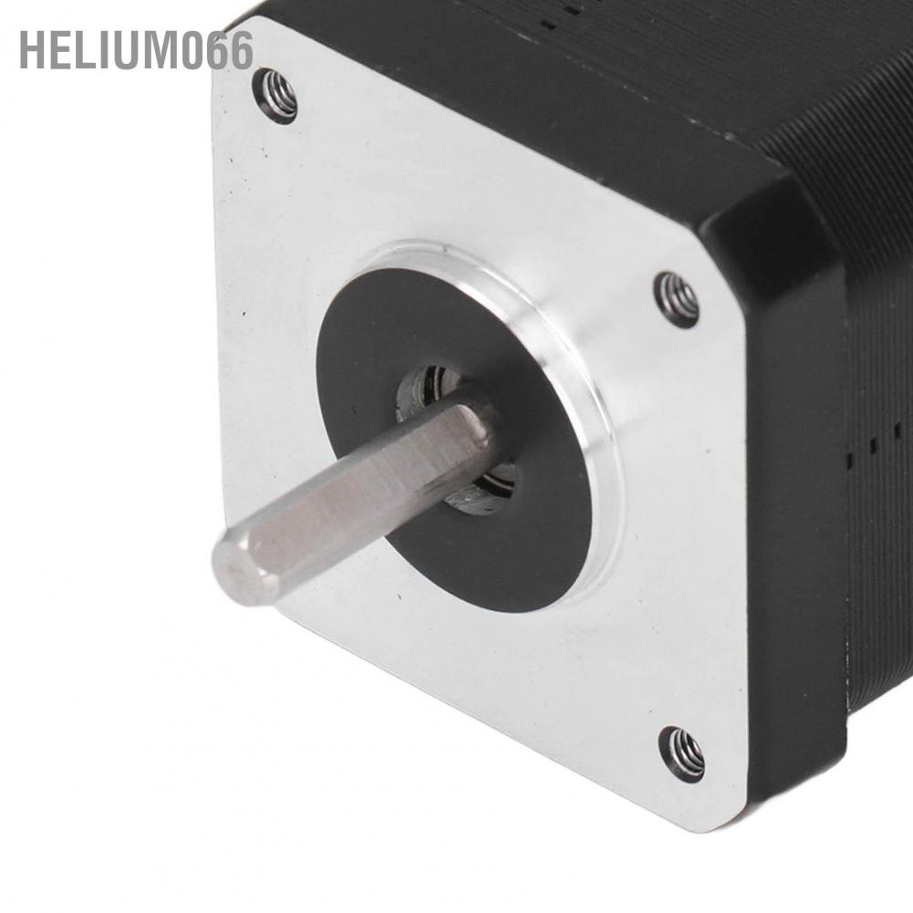 3D Printer Stepper Motor 42 Step 0.42N.m 2 Phase 4 Lead 1A 4.5V DC Accessory Part Helium066