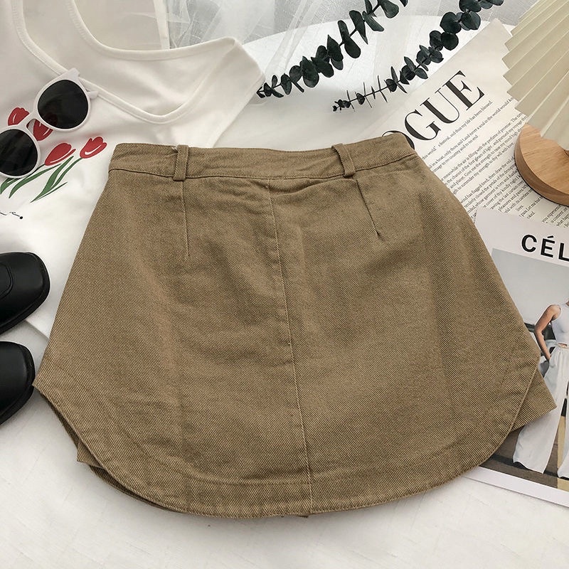 Quần giả váy bò mặc siêu tôn dáng  hàng quảng châu chất dày đẹp   shop chụp
