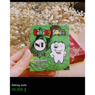 Combo 5 baking soda bạc hà