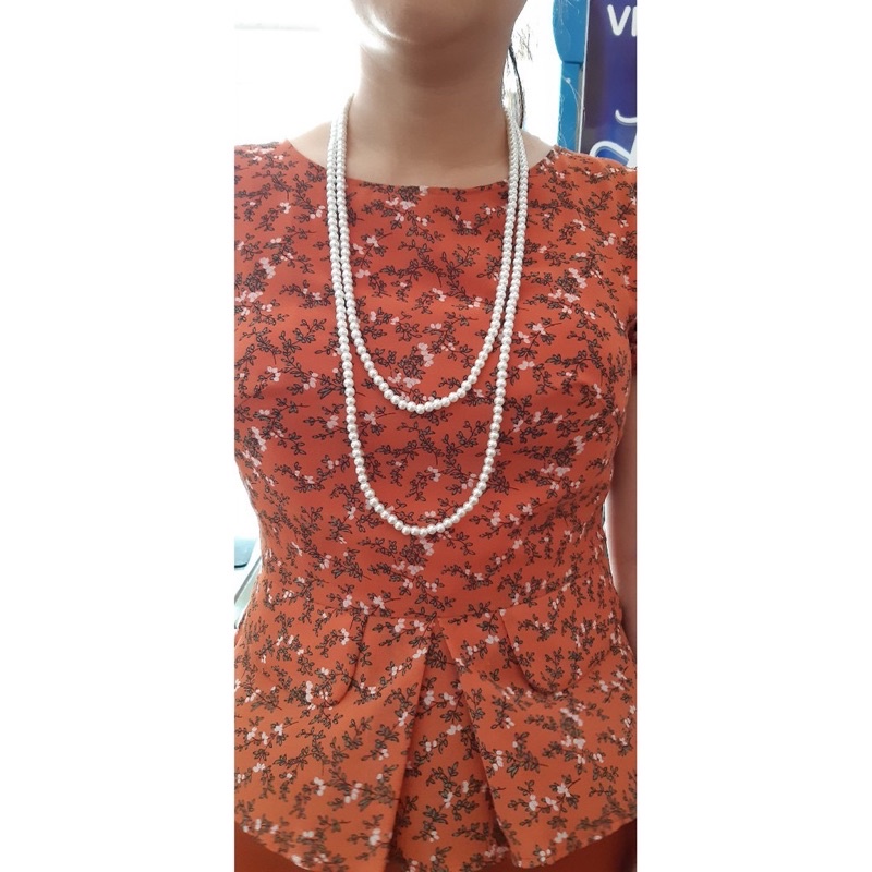 Vòng Cổ Nữ Ngọc Dáng Dài Sang Trọng HK01