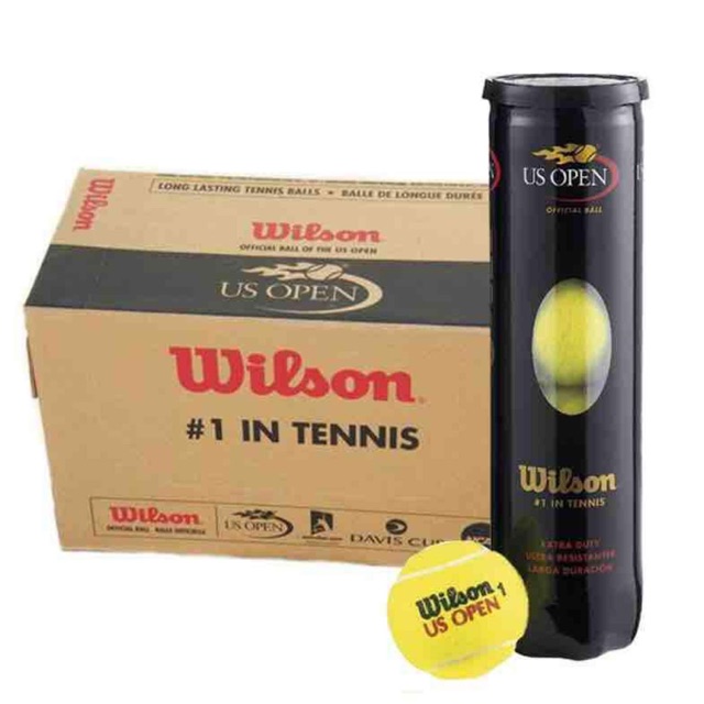 THÙNG BÓNG TENNIS WILSON US OPEN 18 LON HỘP 4TRÁI