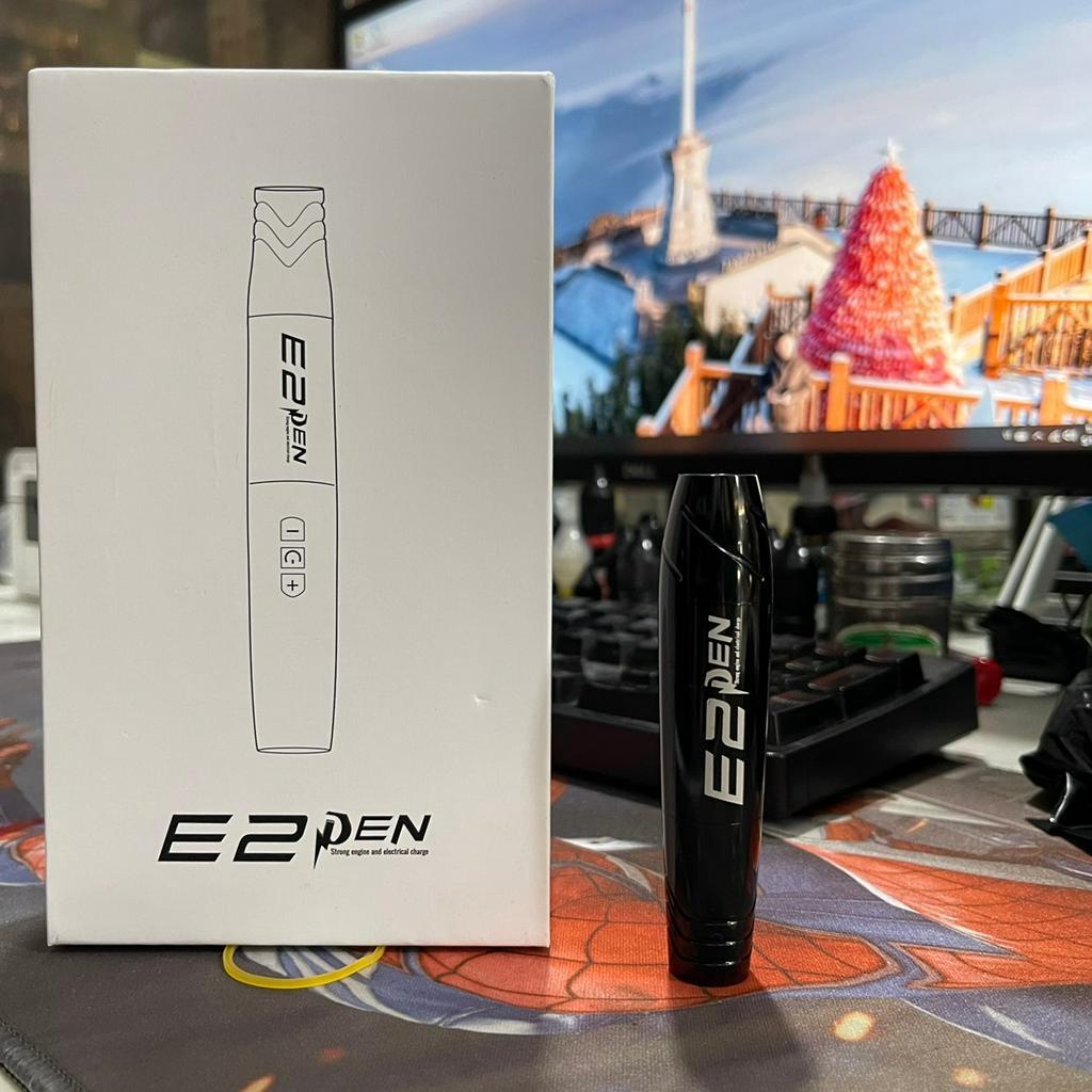 Máy Pen E2 Mini Chính Hãng, Máy Phun Xăm Pen E2 Chuyên Đi Mày Môi Mí