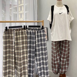 Quần jogger kẻ