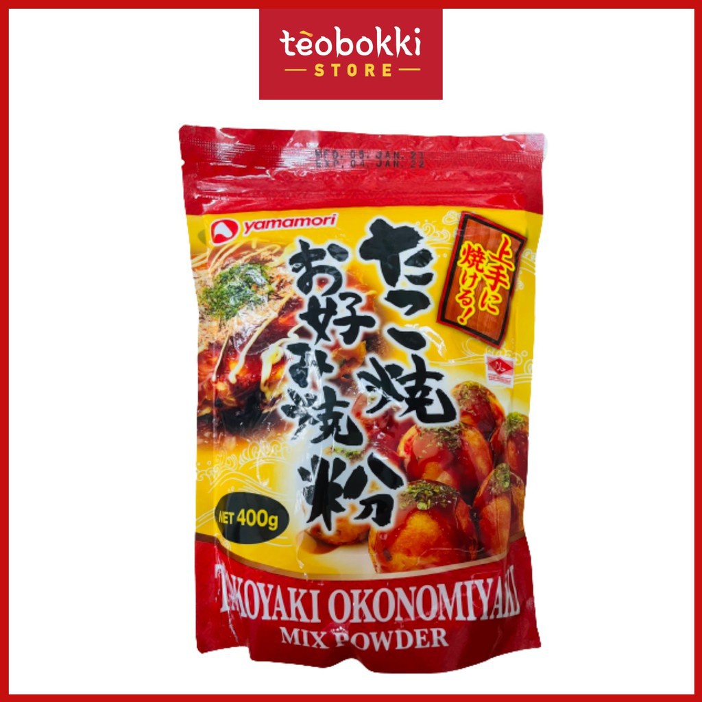 Bột làm bánh Takoyaki Yamamori 400g