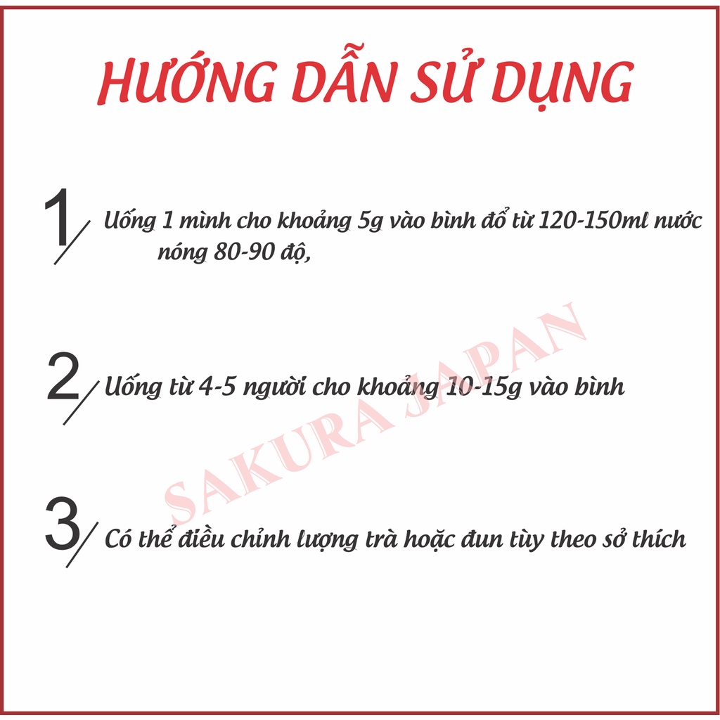 Trà Gạo Lứt Nhật Bản 200g