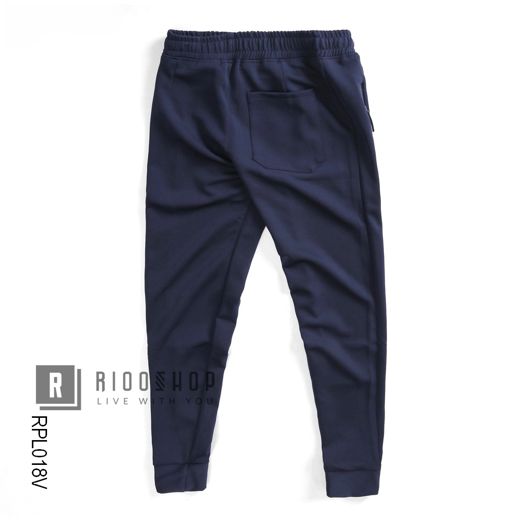 Quần thun nam dài trơn thể thao phong cách jogger cực đẹp RPL018 - quần dài nam Riooshop