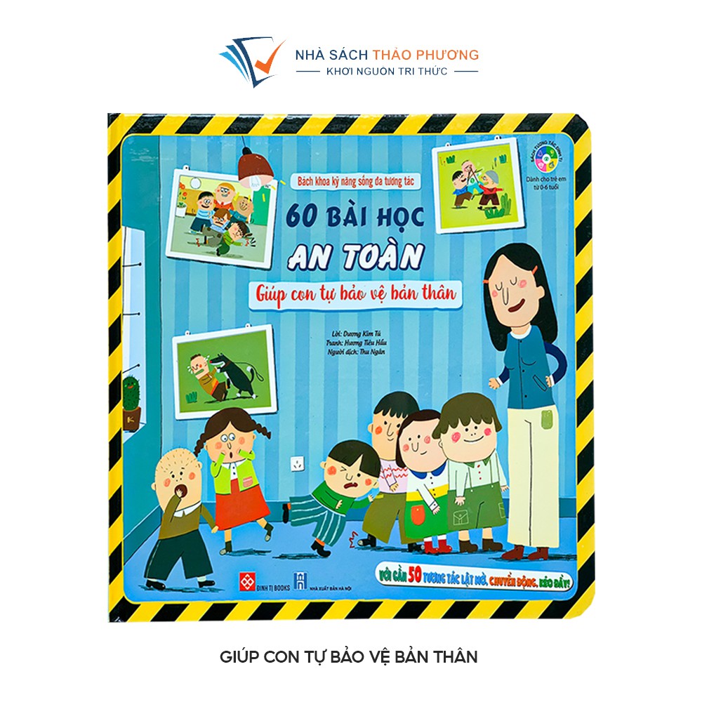 Sách - Bách khoa kỹ năng sống đa tương tác 60 kỹ năng ứng xử và bài học an toàn