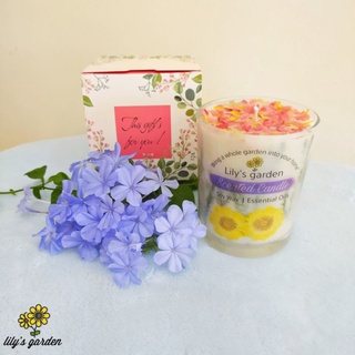 NẾN THƠM CAO CẤP ( DRIED FLOWER CANDLES )
