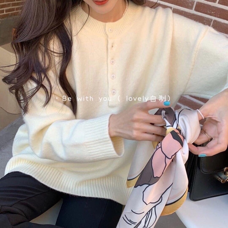 Áo Len Mềm Pastel Hàn Xẻng | BigBuy360 - bigbuy360.vn