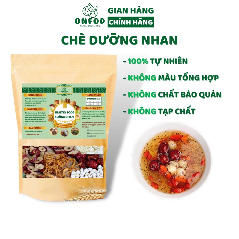 Chè Dưỡng Nhan Tuyết Yến Set nguyên liệu nấu 12-15 Bát - ONFOD - 12 vị thơm ngon, bổ dưỡng | BigBuy360 - bigbuy360.vn