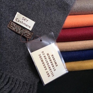 Khăn quàng cổ lông cừu dạ sky cashmere loại 1