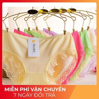 Quần lót nữ phối ren thun lạnh sexy cao cấp TM60 kèm ảnh thật