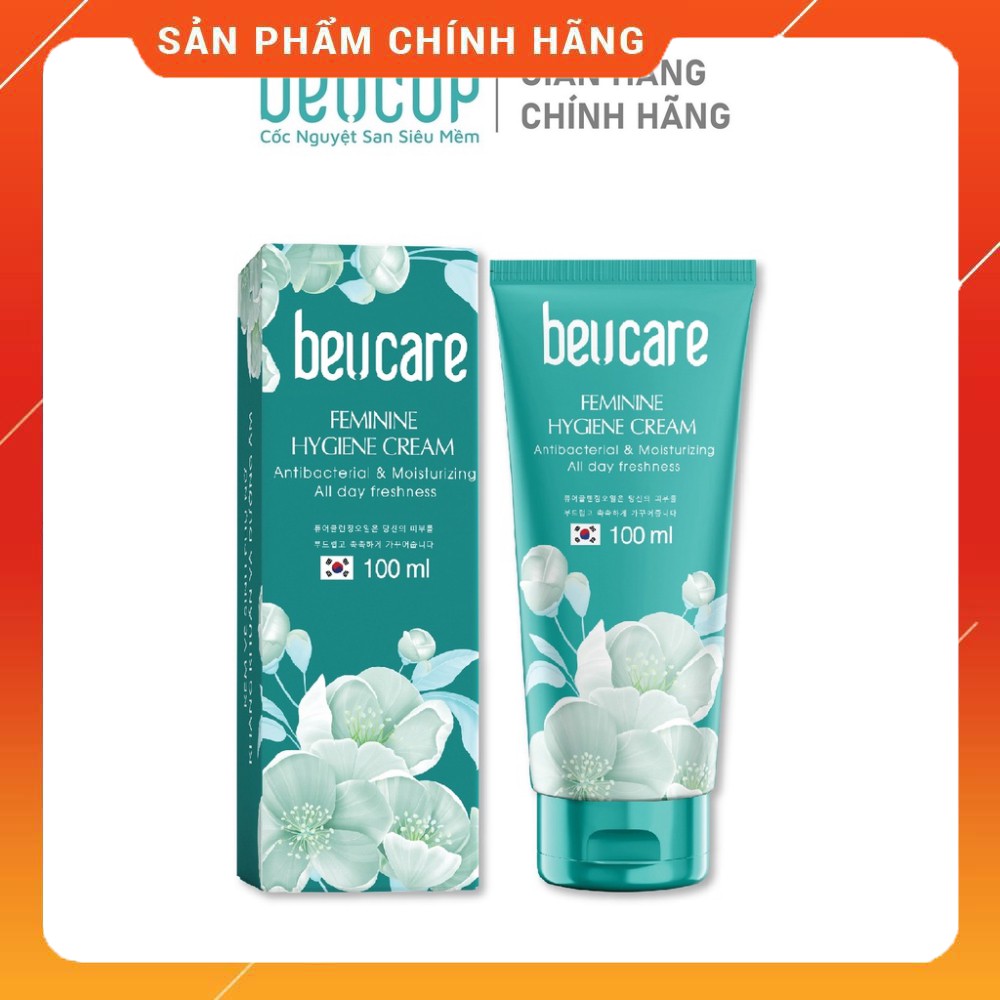 Dung Dịch Vệ Sinh Phụ Nữ Và Vệ Sinh Cốc Nguyệt San BeUcare 100ml Chính Hãng