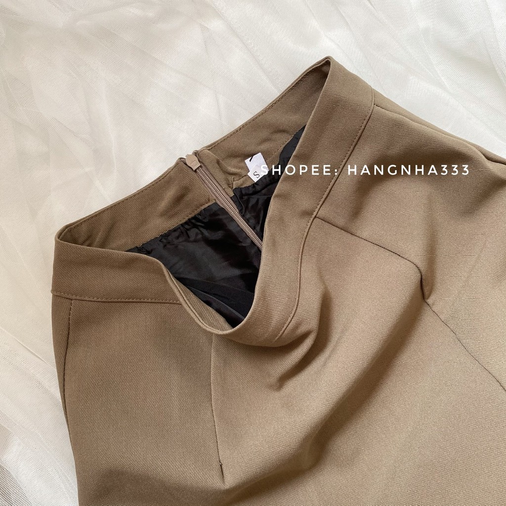 [ Mã FADIRECT20 giảm 20K đơn 150K] SẴN || Chân váy midi xẻ tà form dài ULZZANG Loại 1 | BigBuy360 - bigbuy360.vn