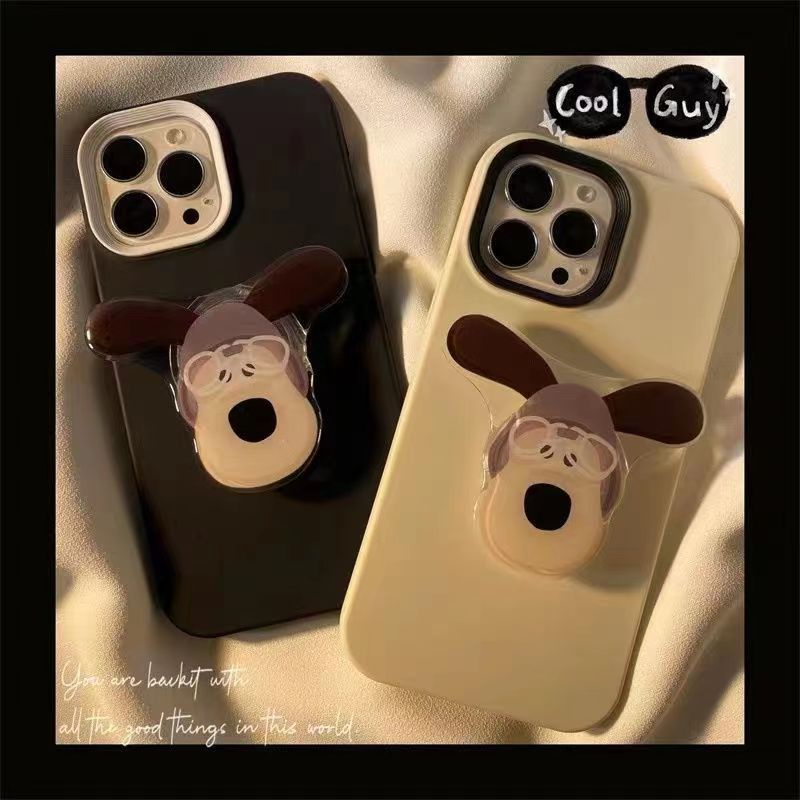 Ốp điện thoại for iPhone 14 Pro Max mềm có giá đỡ hình hoạt hình thích hợp cho for iPhone 13 12 11 7 PLUS X XS MAX XR11 Apple 12pro max x/ xs/ xr Cute 8/ 7plus