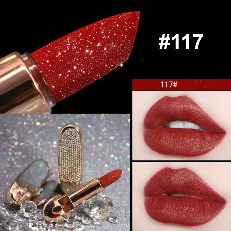 Son Lì HOJO Đính Hạt Lấp Lánh Có Gương Soi | BigBuy360 - bigbuy360.vn