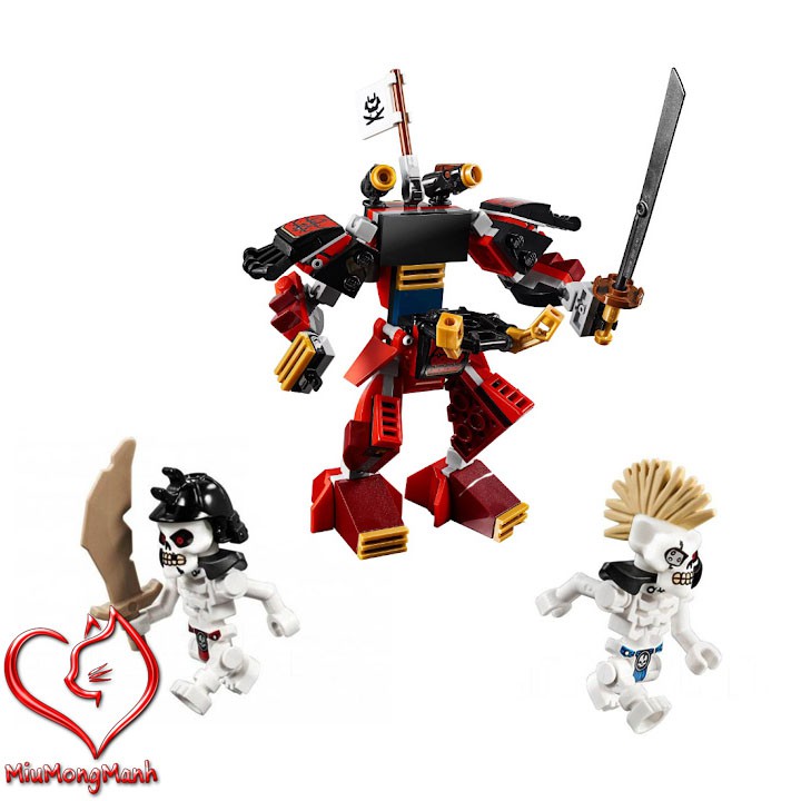 Robot Samurai 160 Chi Tiết Ninjago Đồ Chơi Lắp Ráp Xếp Hình Lego Bela