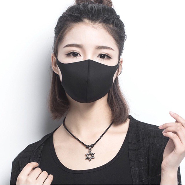 Khẩu Trang Vải PoLy Vải Su - Phù Hợp Cả Nam &amp; Nữ