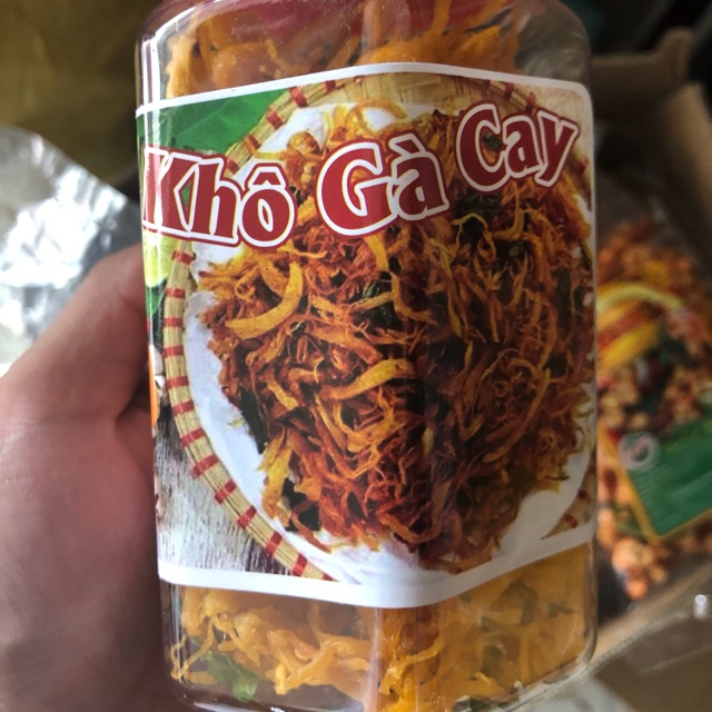 Khô gà cay hộp 120g