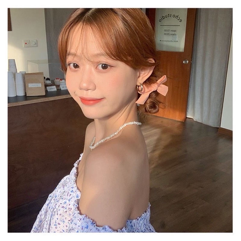 Set 2 Cột Tóc Nơ Cùng Màu - COT1171