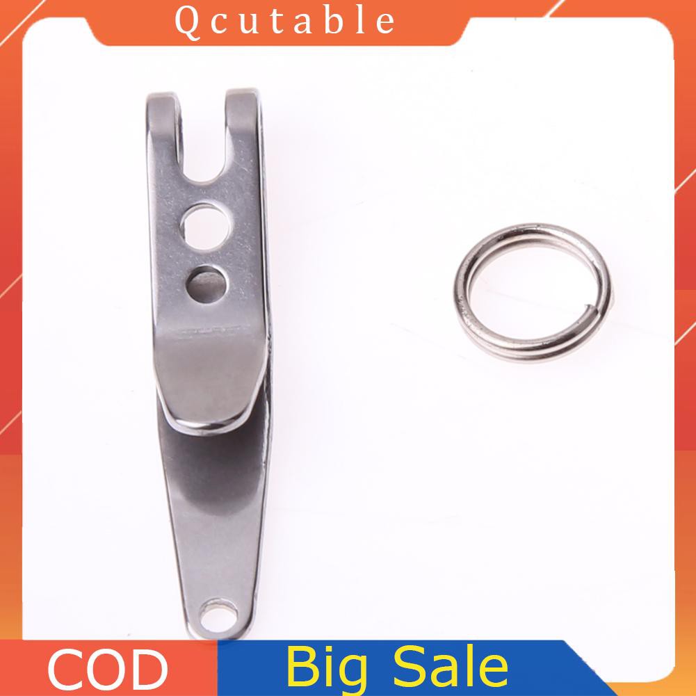 Móc Khóa Edc Kèm 6 Kẹp Tiện Lợi