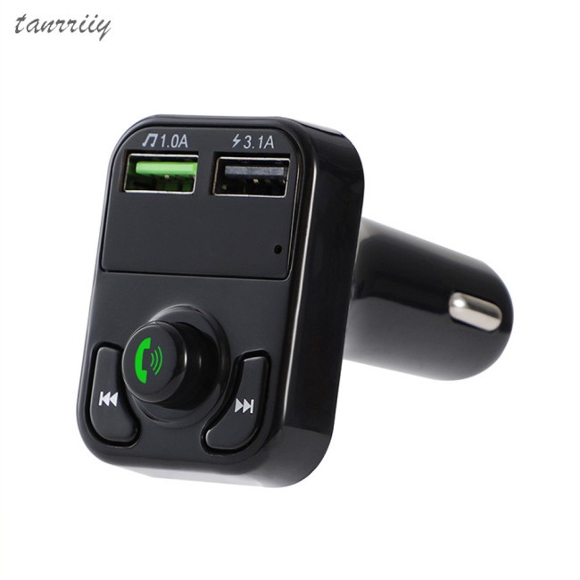 Máy Nghe Nhạc Mp3 Bluetooth Tích Hợp Khe Cắm Thẻ Nhớ Hai Cổng Usb Cho Xe Hơi