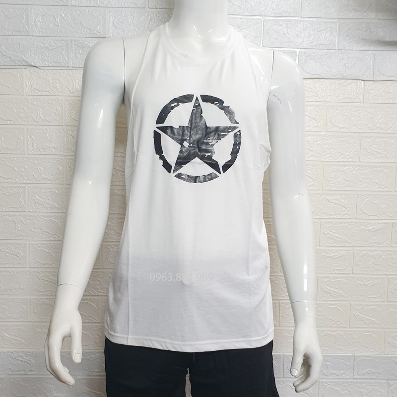 Áo ba lỗ mỏng fom rộng cho anh em thoải mái chơi thể thao A.101 tập gym - Ảnh, video shop làm