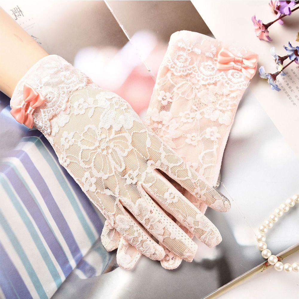 Găng Tay Ren Hoa Thời Trang Nữ Tính