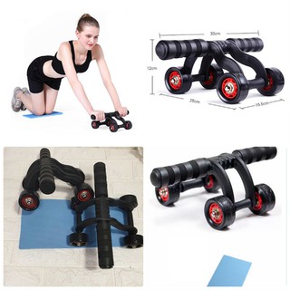 Con lăn tập bụng 4 bánh loại xịn