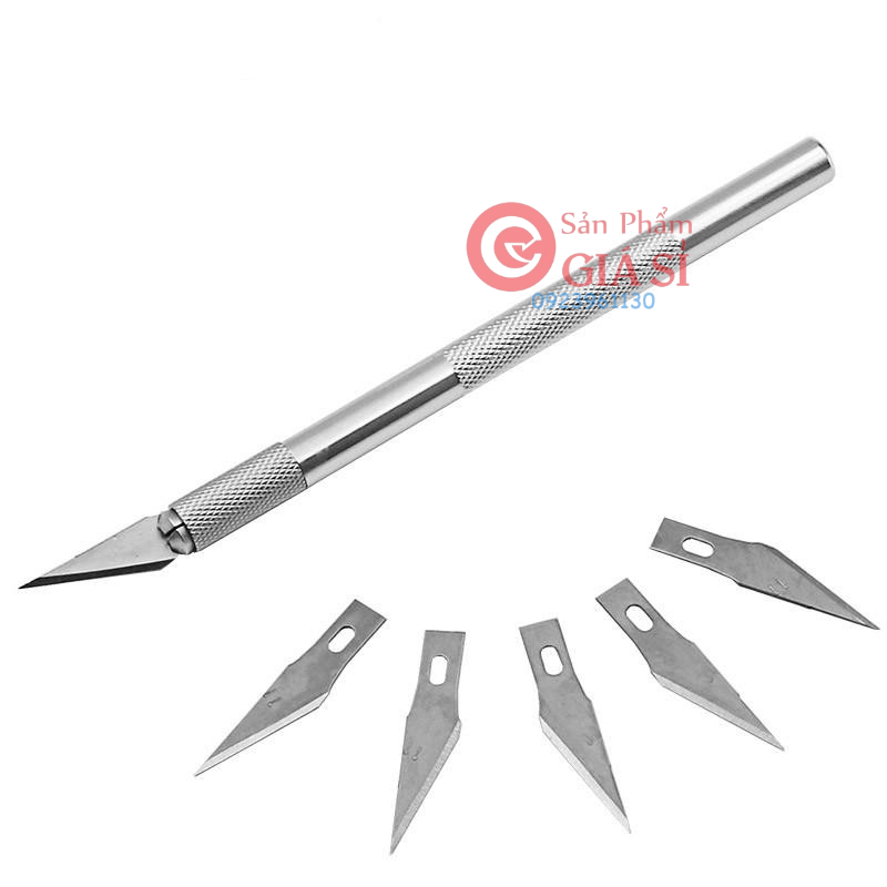 Bộ dao khắc bút chì gỗ nghệ thuật cao cấp 6 chi tiết ❤️freeship❤️