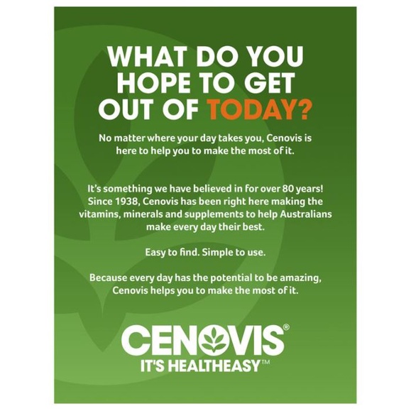 Viên bổ sung sắt Cenovis Iron Plus